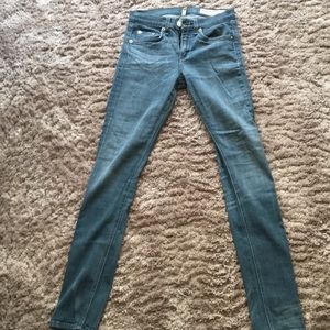 Rag & Bone Light Blue, Skinny Blue High Rise Jeans